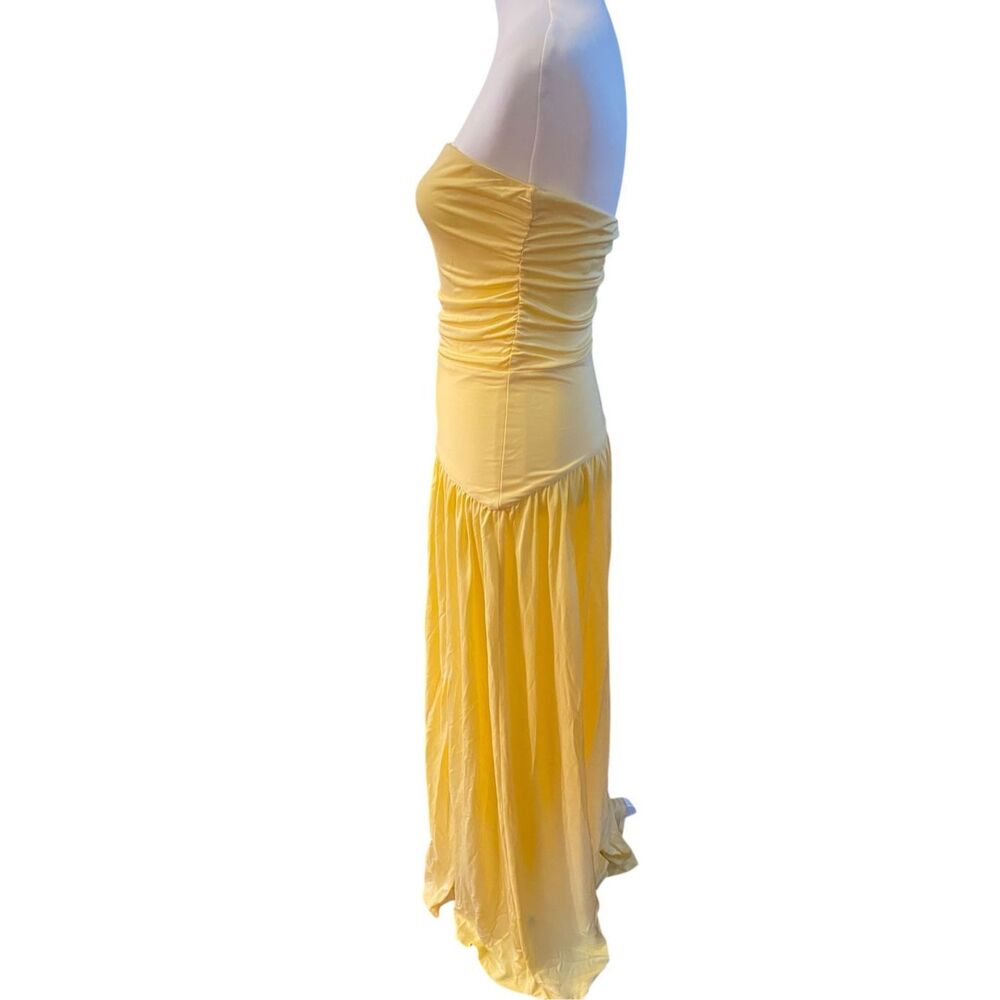 STAUD Mariana Dress in Pale Honey Size Small READ - Picture 5 of 8